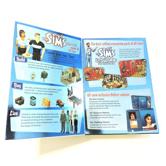 Electronic Arts The Sims Deluxe Edition And 4 Expansion Packs Computer Games - Picture 4 of 13
